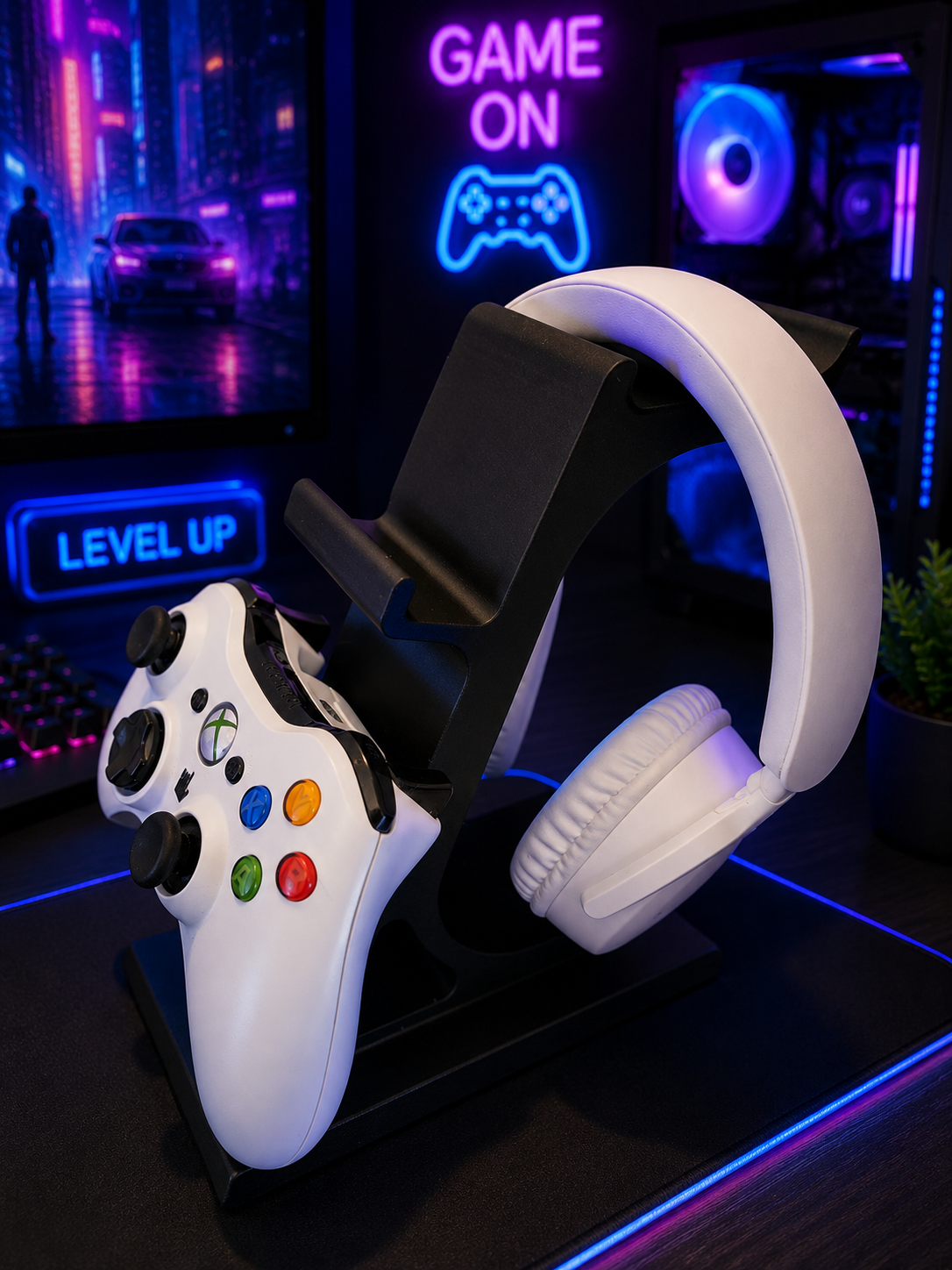 (image for) Headset Controller Holder Black