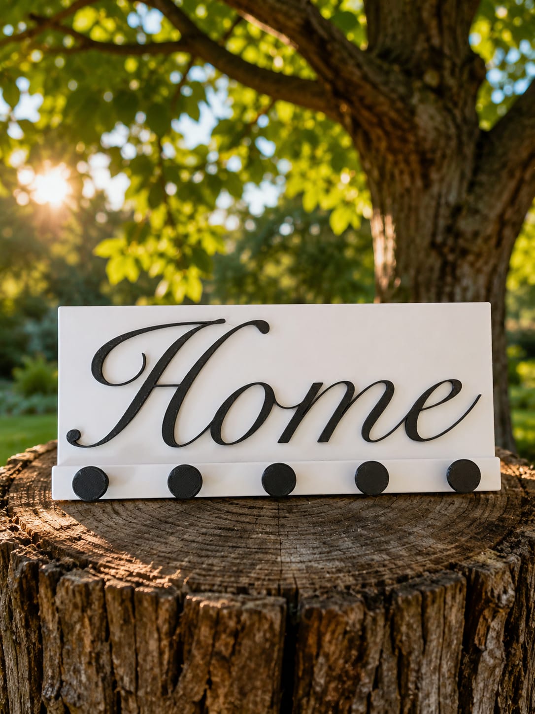 (image for) Home key holder White/Black