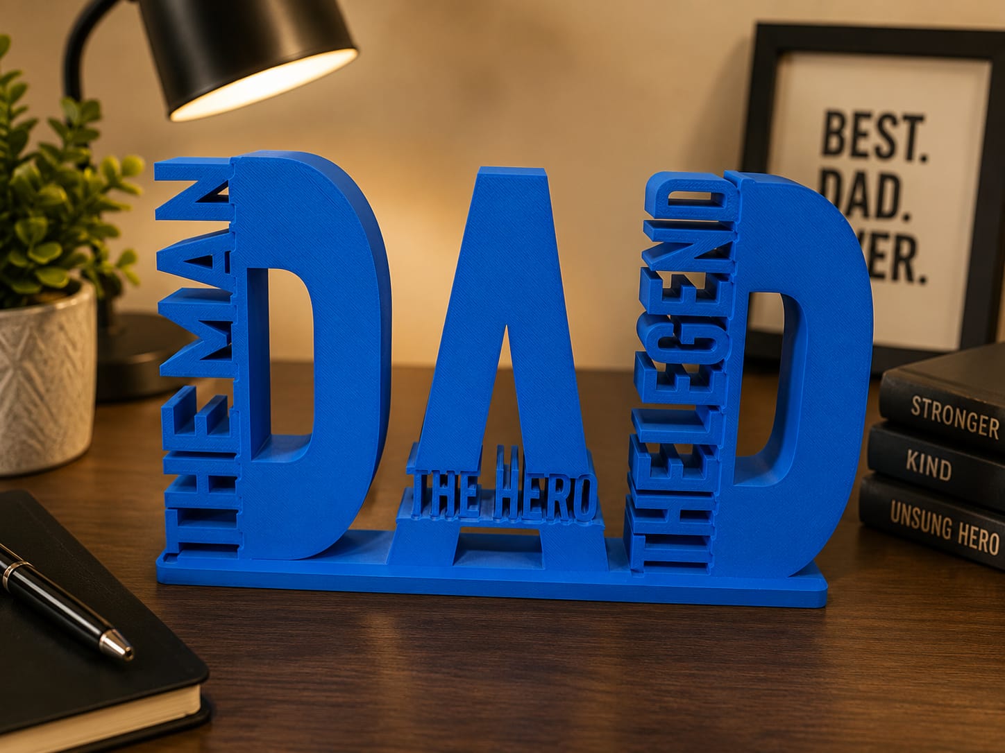 (image for) Dad The Legend Blue