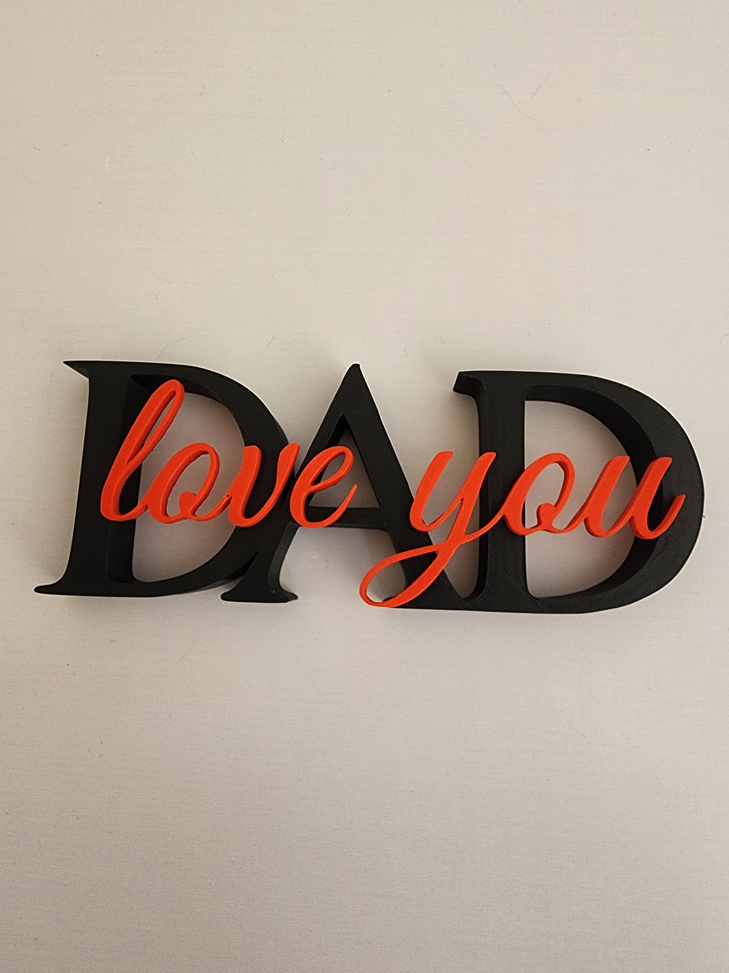 (image for) Dad I love You Black/Red