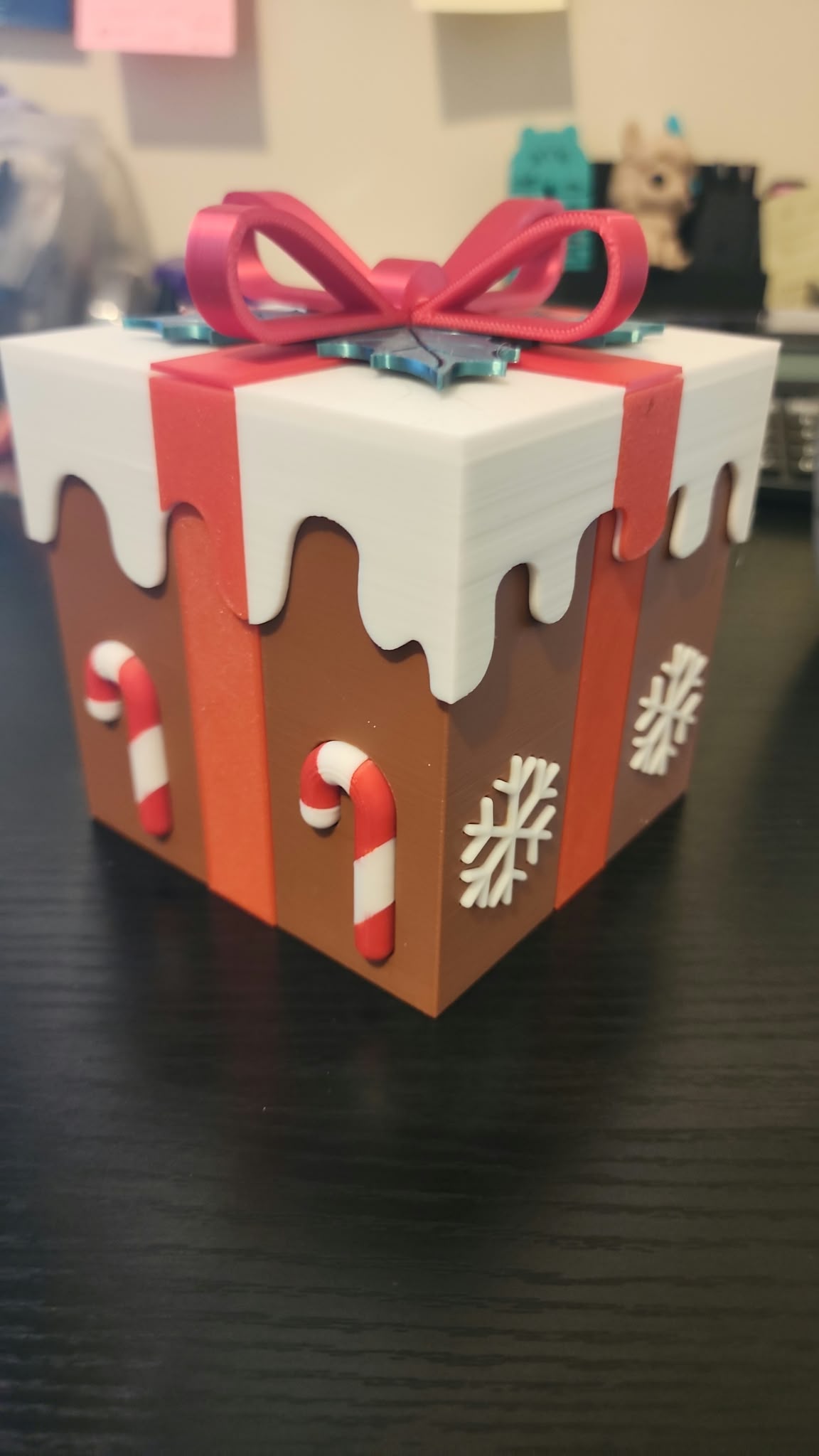 (image for) Gift/Ornament Box Brown