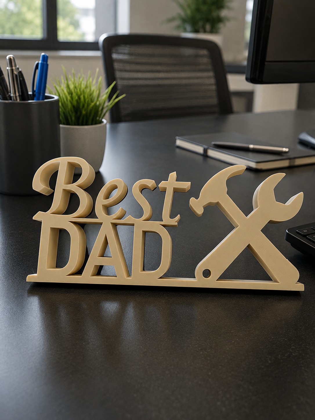 (image for) Best Dad Beige