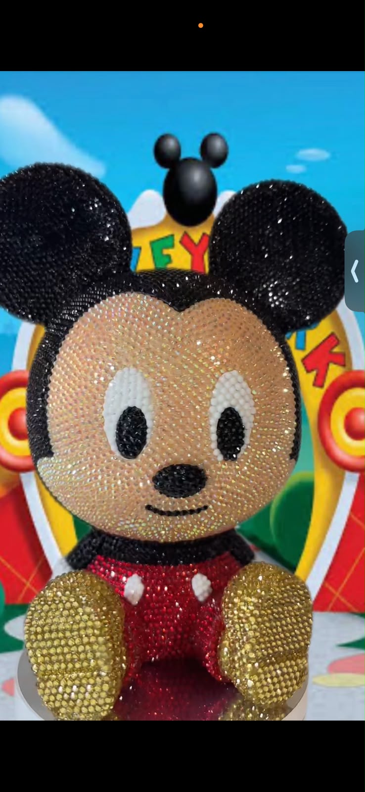 (image for) Boy Mouse Rhinestoned