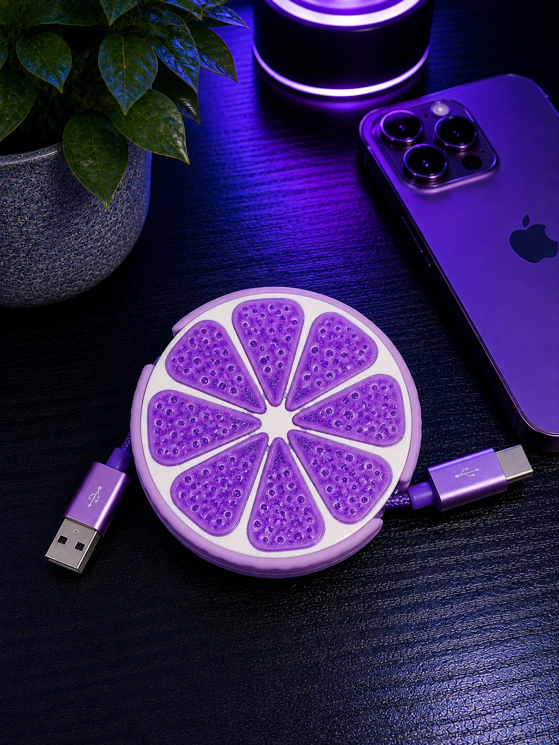 (image for) Cord Winder Purple