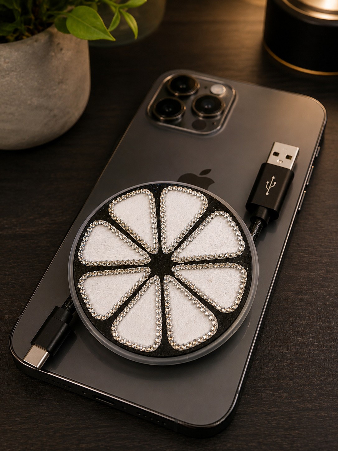 (image for) Cord Winder Black