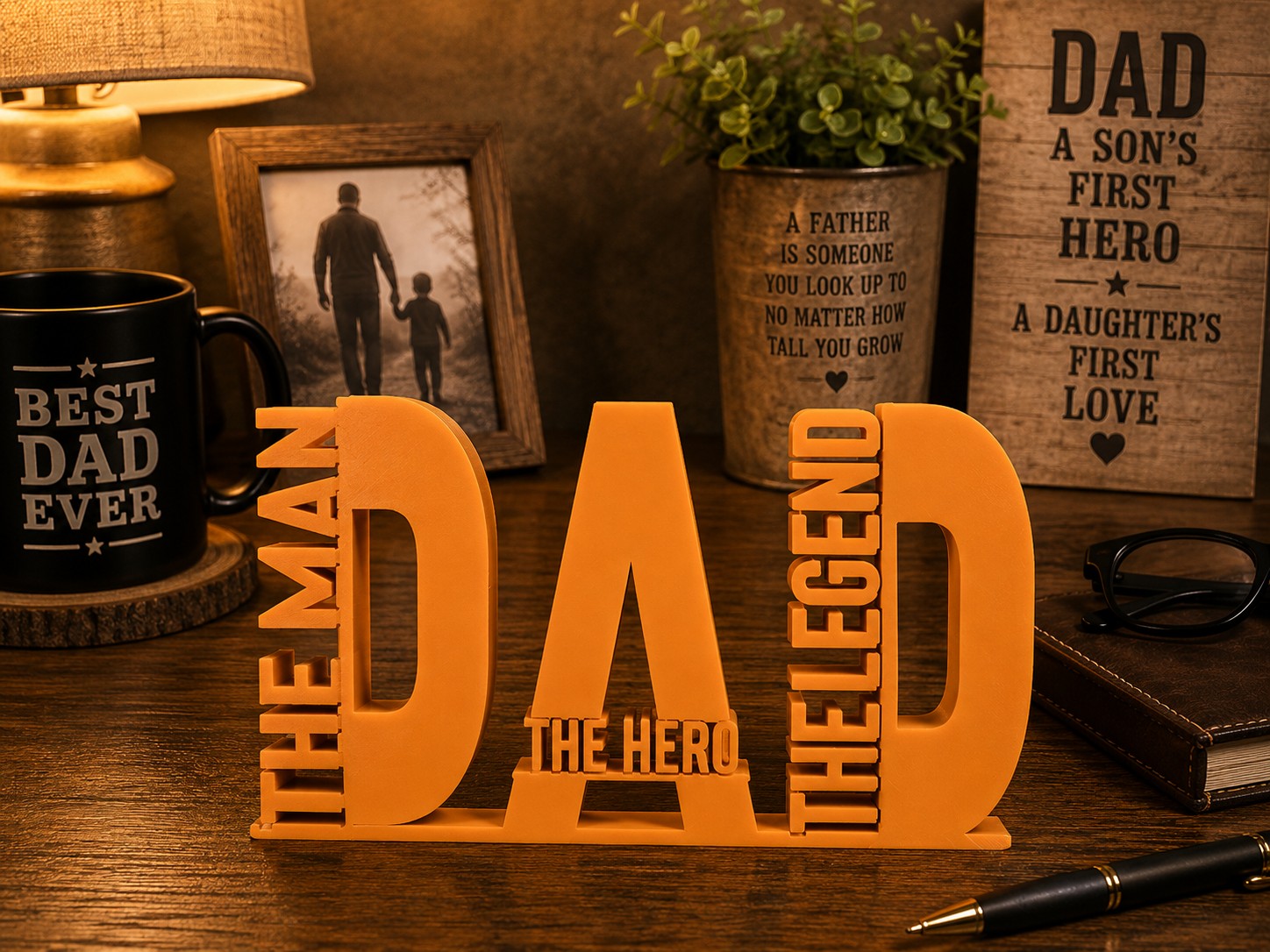(image for) Dad the Legend Brown