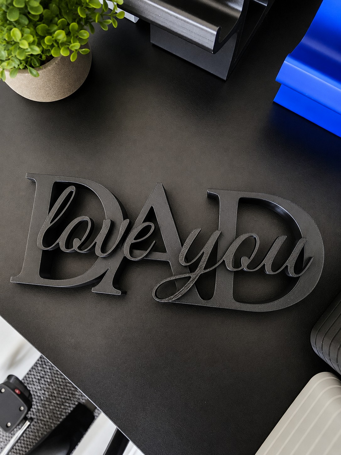 (image for) Dad Love You Black/Black