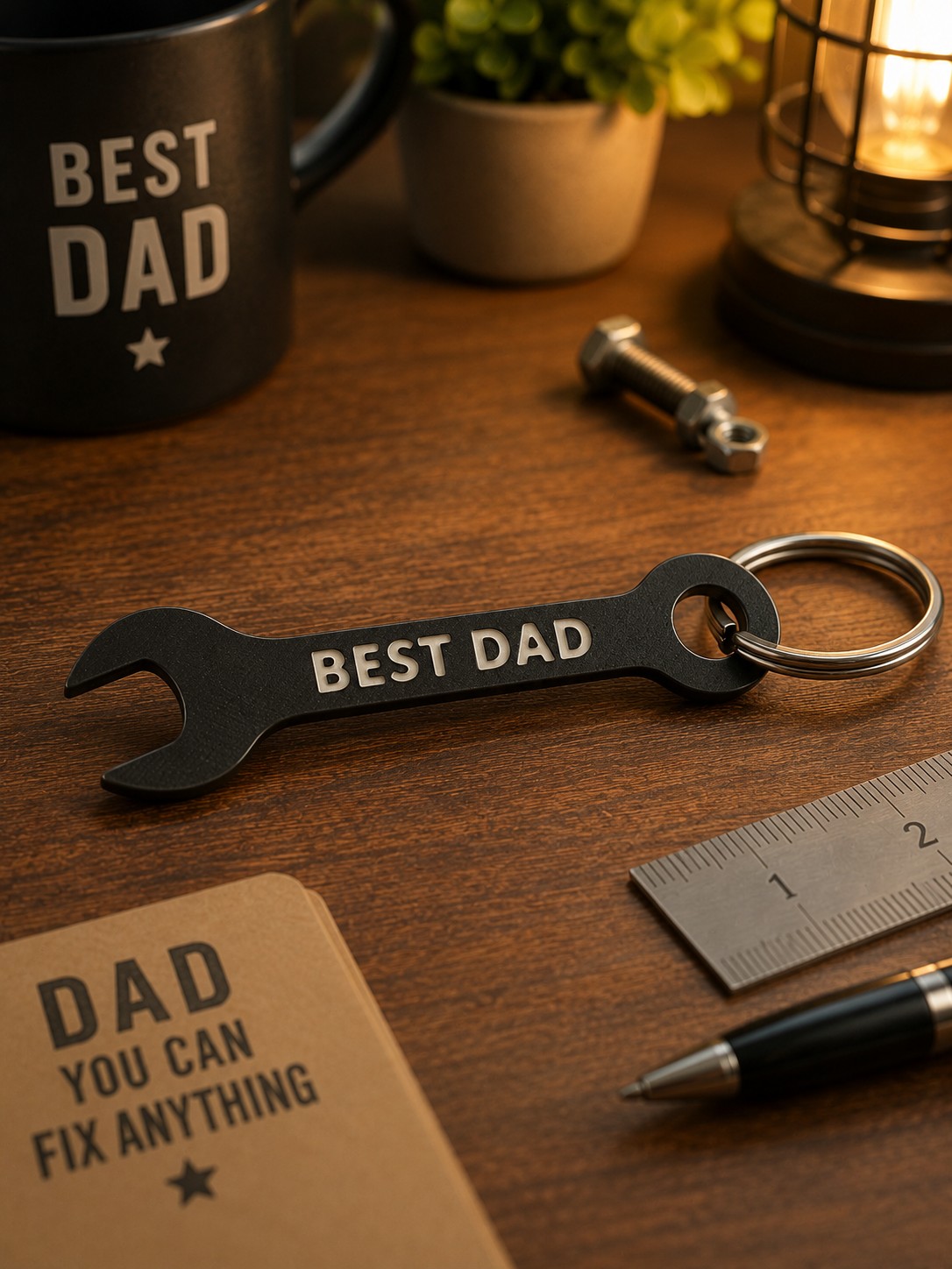 (image for) Keyring Best Dad Spanner